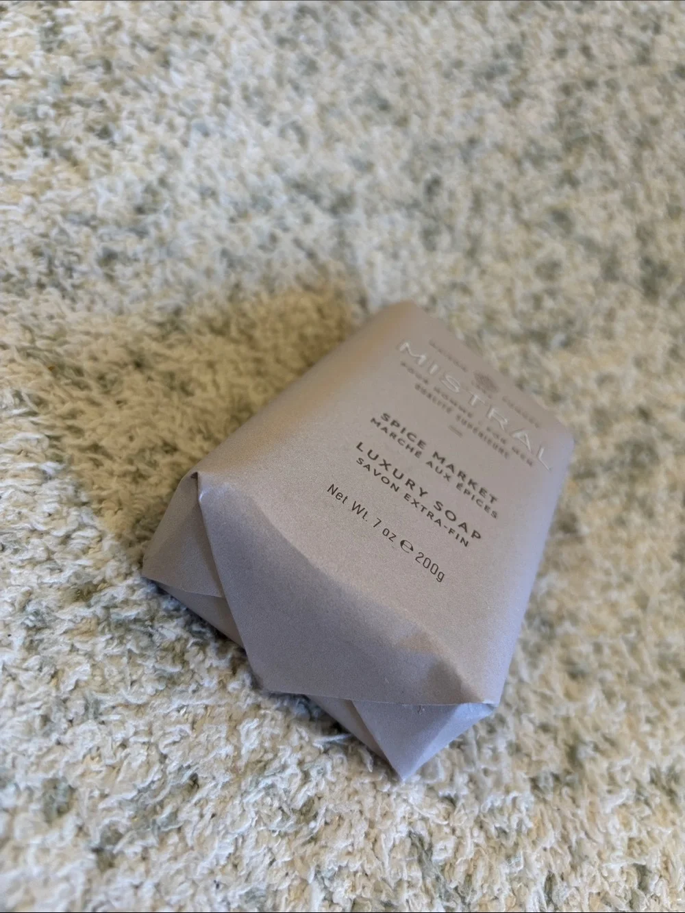 Mistral Scented Spice Market Luxury Soap  for Men NWT large 7 oz Bar France